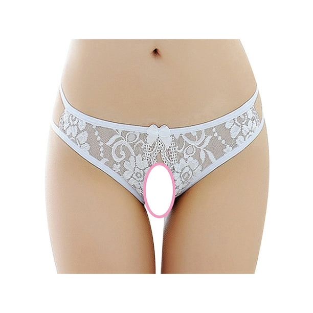Details about Women Lace Thongs G-string Panties Knickers Bandage Crotchless Underwear New Details about Women Lace Thongs G-string Panties Knickers Bandage Crotchless Underwear New